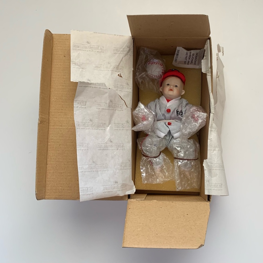 The Ashton Drake Galleries Vintage Porcelain Michael Doll